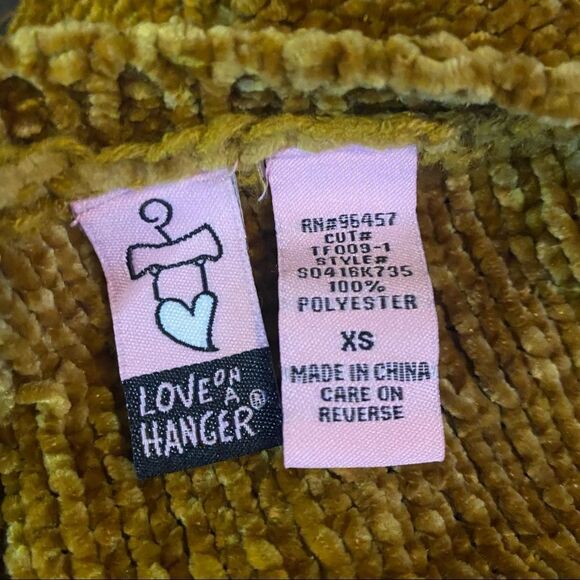 love on a hanger distressed orange comfy sweater - Picture 5 of 12